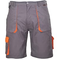 Portwest TX14GRRM- Pantalones Cortos Texo- Gris- Small